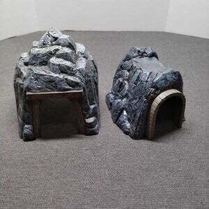 Thomas The Train Wooden Railway Stone Mountain Tunnels Lot 2001 Learning Curve